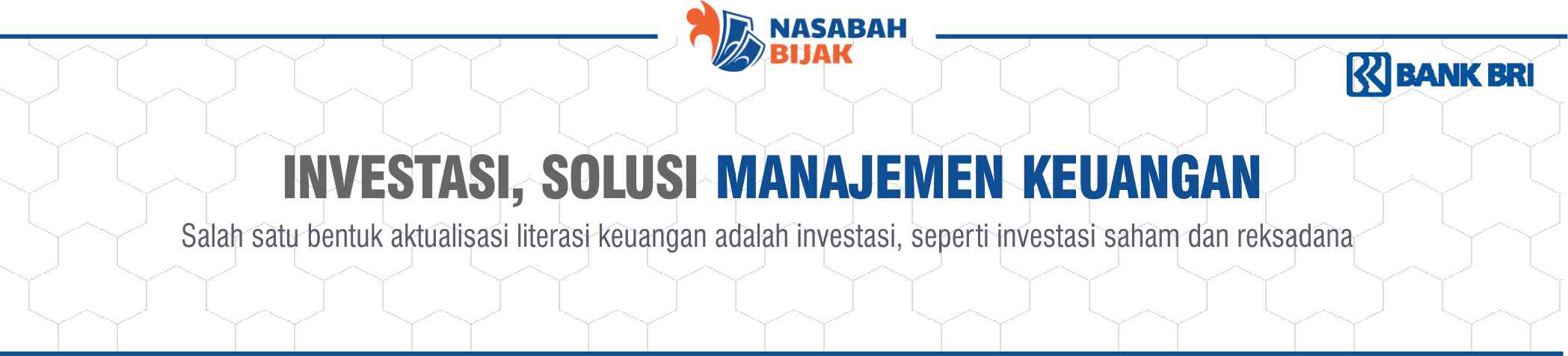 Investasi, Solusi Manajemen Keuangan